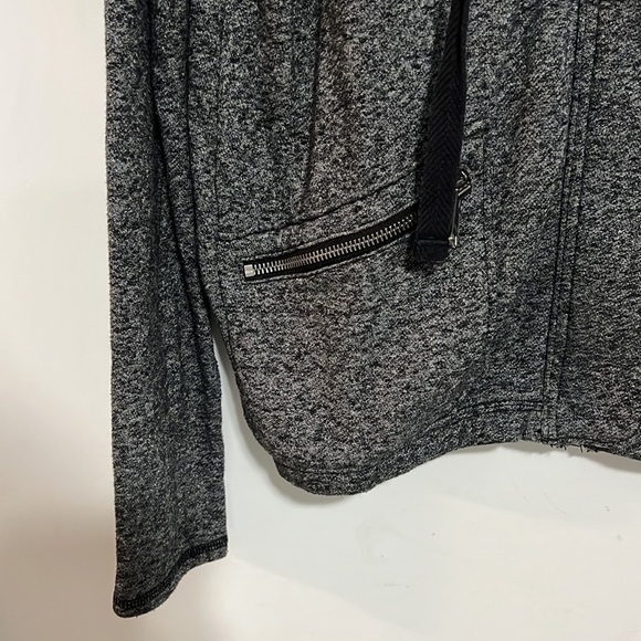 American Eagle Full Zip Jacket/Sweater Grey Size Small - Picture 2 of 8